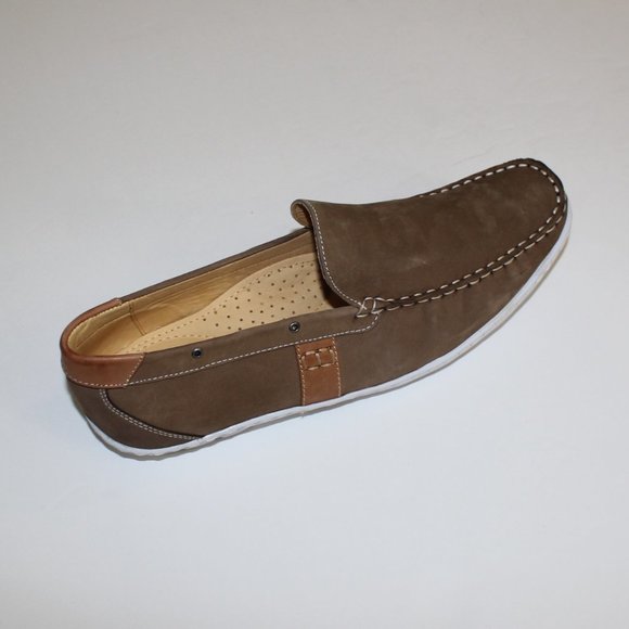 SANDRO MOSCOLONI DARON TAUPE SLIP ON SHOES main image 5